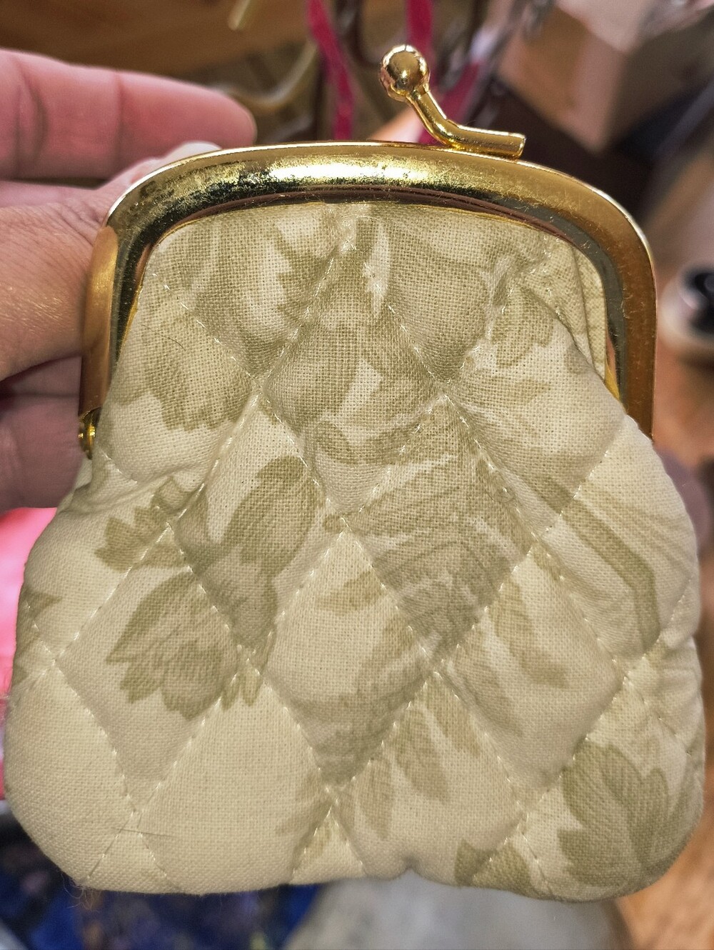 Vera Bradley Kiss Clasp Coin Purse